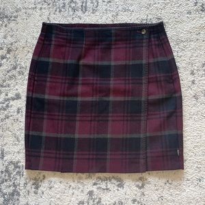 ▪️Woolrich wool plaid skirt size 8